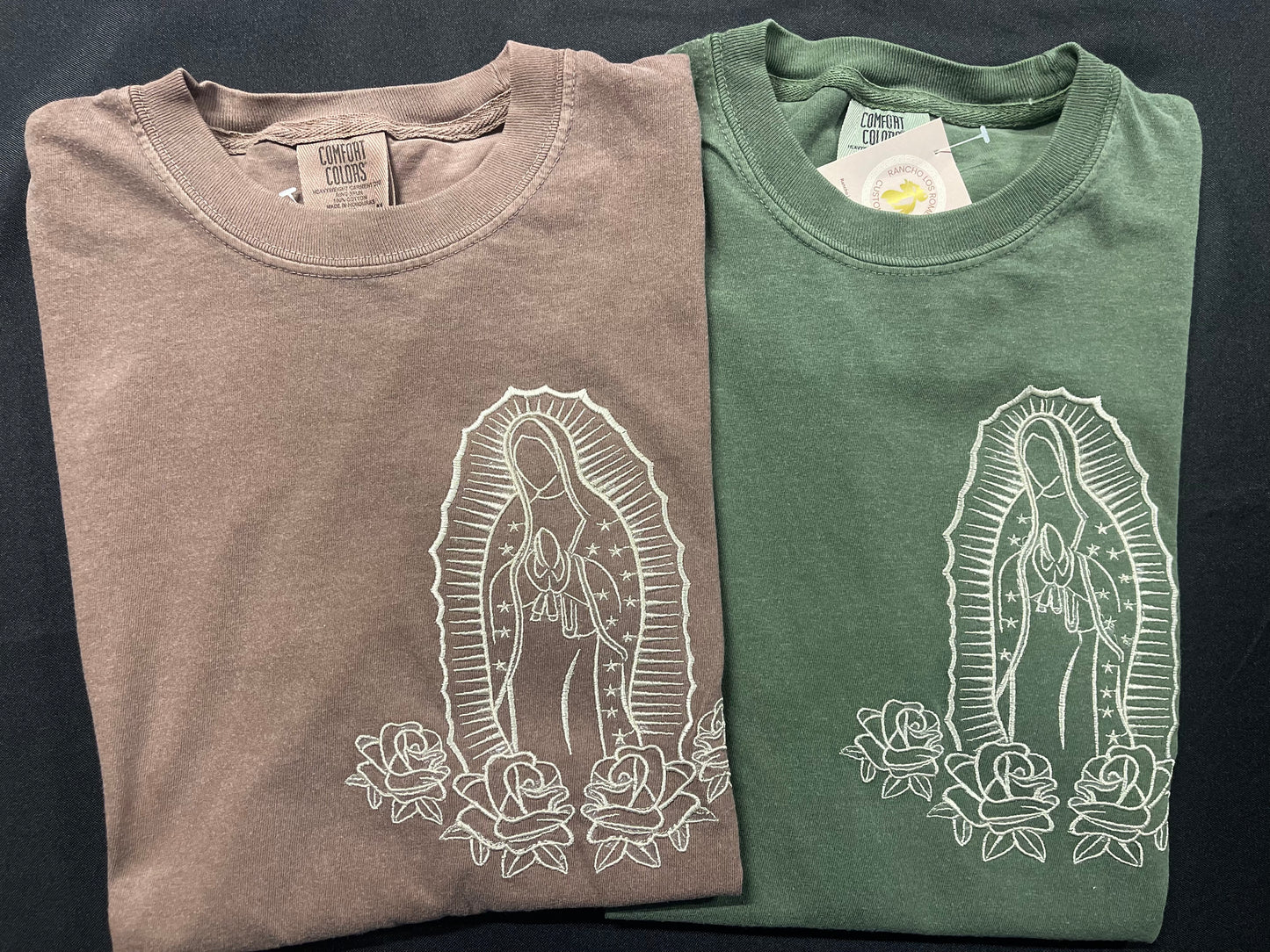 Virgencita Embroidered Tshirt