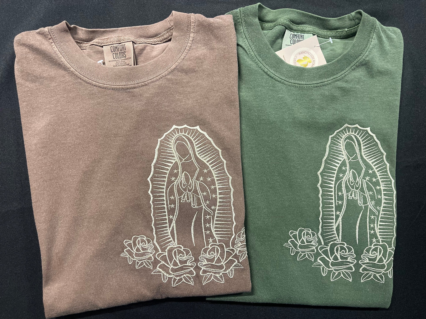 Virgencita Embroidered Tshirt