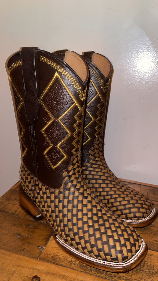 Bulldog Petatillo Choco-Miel boots