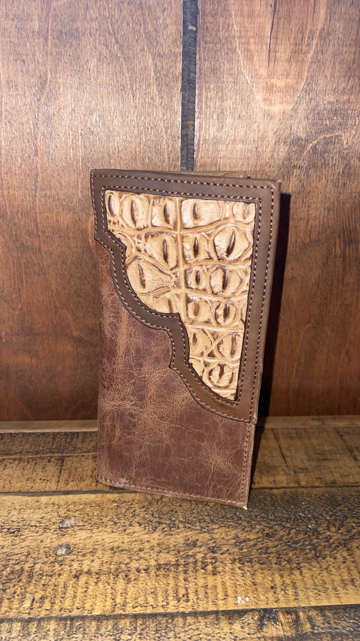 Western Leather Wallets - Large