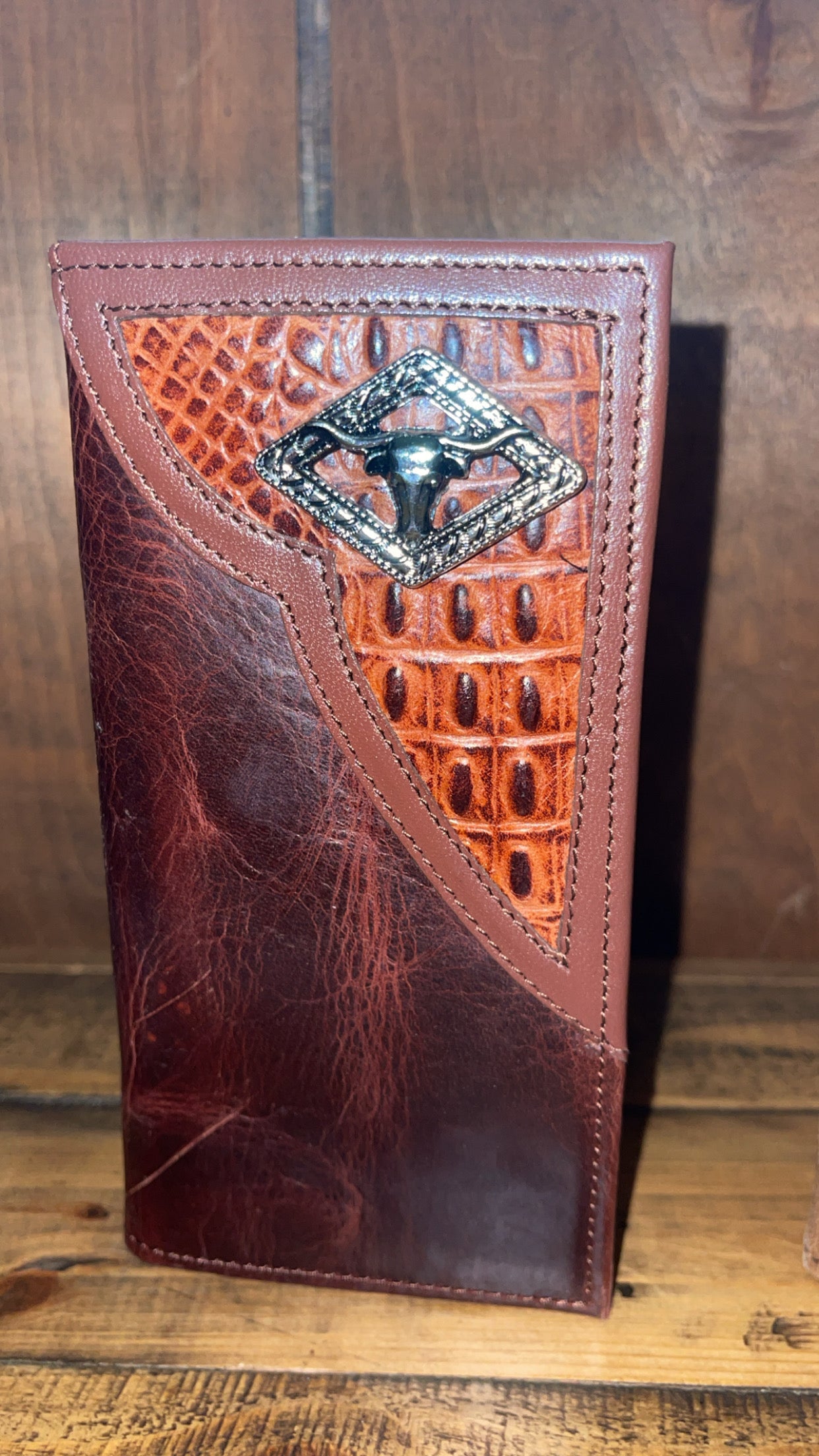 Western Leather Wallets - Large
