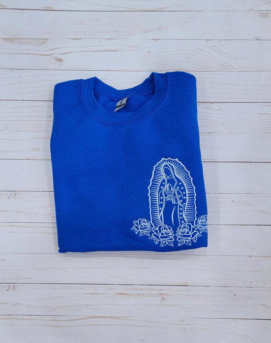 Virgencita Embroidered Sweatshirt
