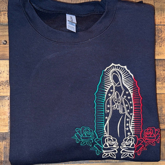 Tri Color Virgencita Sweatshirt